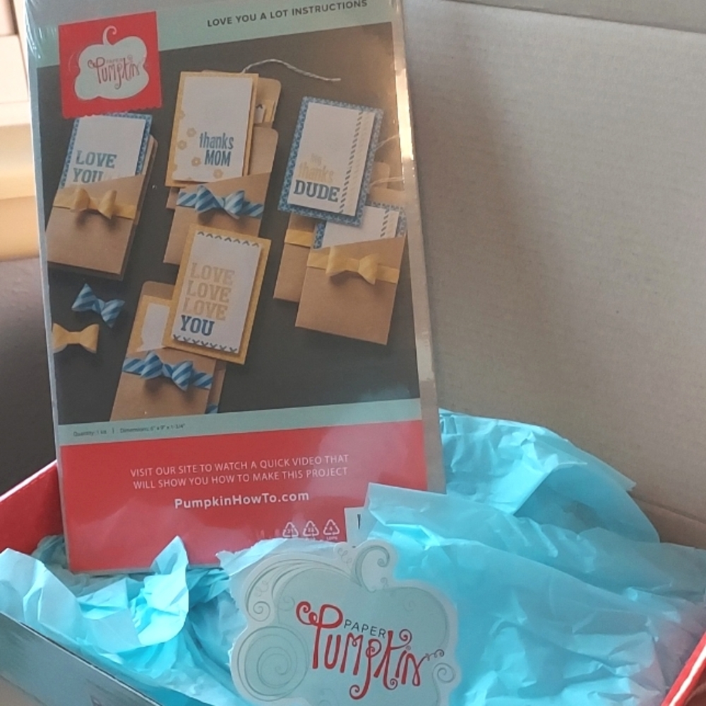 Stampin up Paper Pumkins box kit